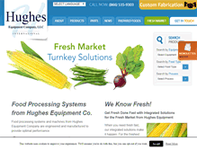 Tablet Screenshot of hughesequipment.com
